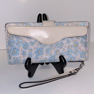 Patricia Nash Wallet Blue Flowers